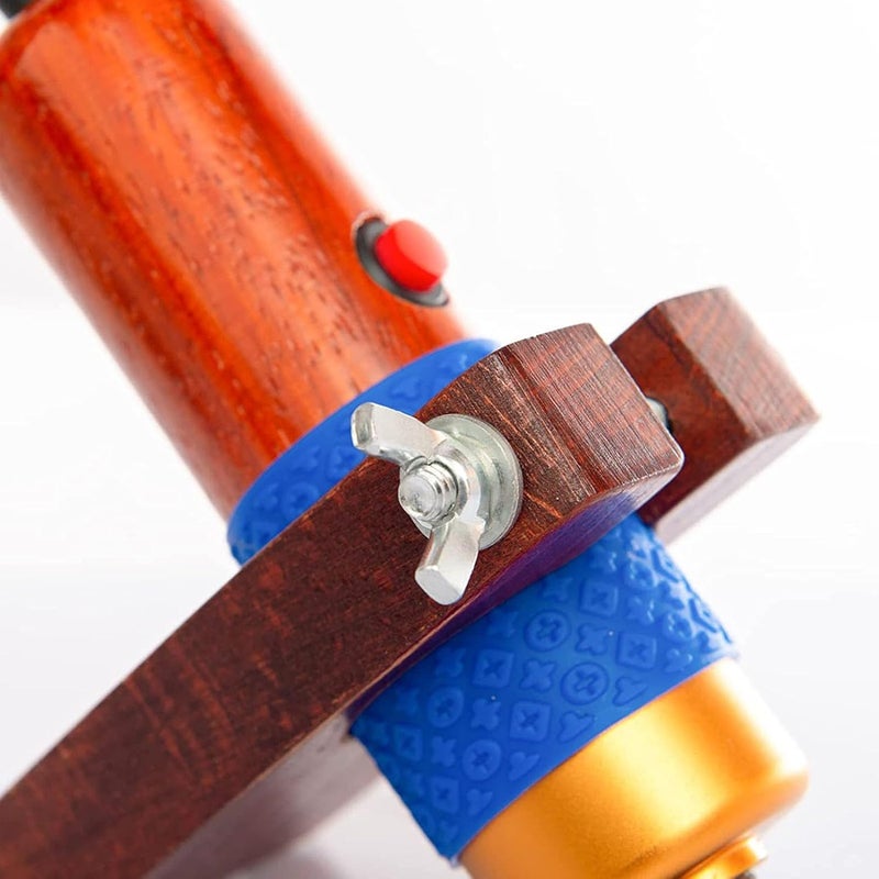 Topyond Rug Shaver Carpet Trimmer Shearing Guide,Holder Base for Rug Making and Pet Hair Cleaning,Essential Supplies for Handmade Rugs and Tufting Frames - Image 5